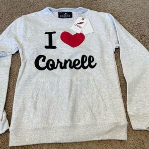 ❤️ Gray 'I Love Cornell' Sweatshirt